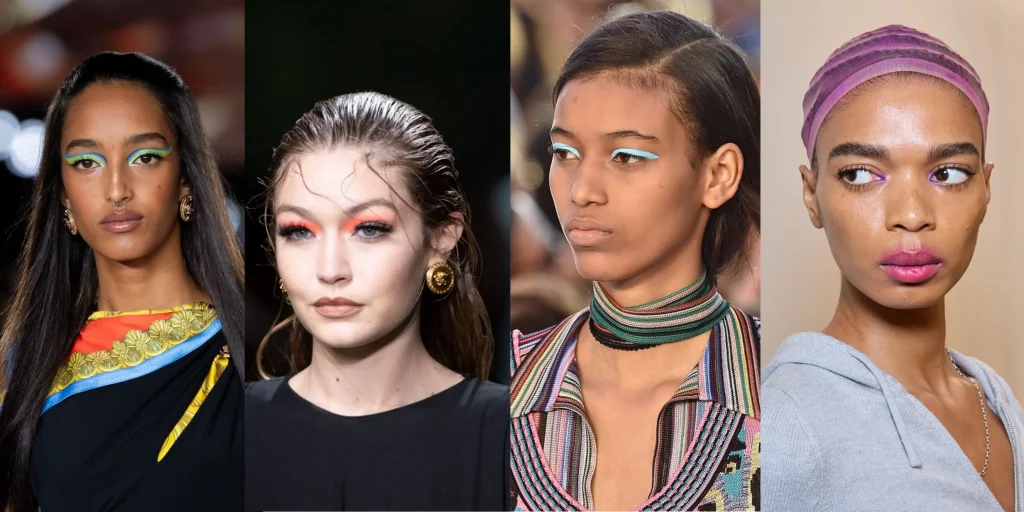 tENDENZA AUTUNNO 2024: make up occhi colorato